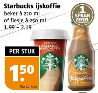 Poiesz Starbucks ijskoffie aanbieding