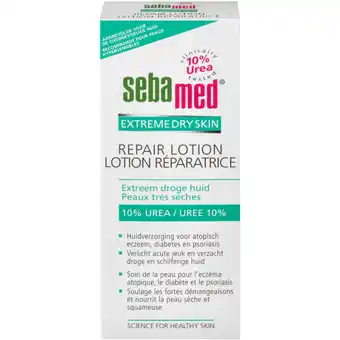 Albert Heijn Sebamed extreme dry urea repair lotion 10% aanbieding