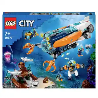 Conrad Lego city 60379 duikboot voor diepzeeonderzoek aanbieding