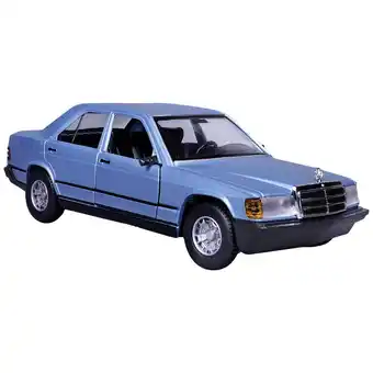 Conrad Bburago mercedes 190e 1987, blau 1:24 auto aanbieding