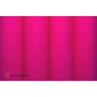 Conrad Oracover orastick 25-025-010 plakfolie (l x b) 10 m x 60 cm roze (fluorescerend) aanbieding