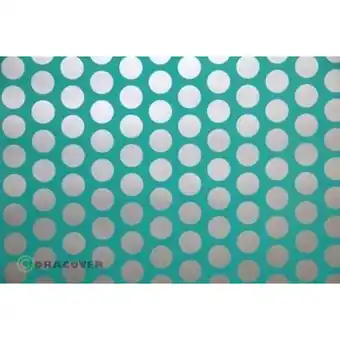 Conrad Oracover 90-017-091-010 plotterfolie easyplot fun 1 (l x b) 10 m x 60 cm turquoise-zilver aanbieding