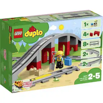 Conrad Lego duplo 10872 spoorbrug en rails aanbieding