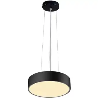 Conrad Slv 1001889 medo 30 wandlamp, plafondlamp led 15 w zwart aanbieding