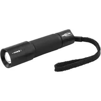 Conrad Ansmann m100f zaklamp werkt op batterijen led met riemclip, met handlus 115 lm 92 g aanbieding