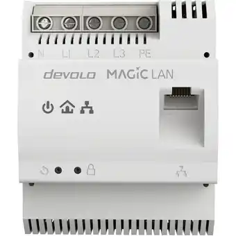 Conrad Devolo magic 2 lan powerline din-rail adapter 2400 mbit/s aanbieding