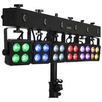 Conrad Eurolite led kls-180/6 kompakt-lichtset dmx led-lichteffect aanbieding