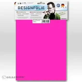 Conrad Oracover 50-014-b designfolie easyplot (l x b) 300 mm x 208 mm neon-roze (fluorescerend) aanbieding