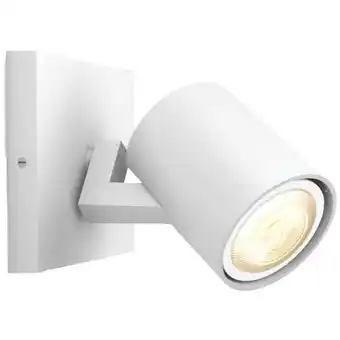 Conrad Philips lighting hue led-plafondspots 871951433834000 hue white amb. runner spot 1 flg. weiß 350lm erweiterung gu10 5 w aanbieding