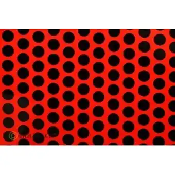 Conrad Oracover 92-021-071-002 plotterfolie easyplot fun 1 (l x b) 2 m x 20 cm rood, zwart aanbieding