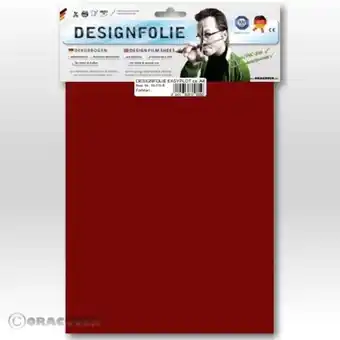 Conrad Oracover 50-020-b designfolie easyplot (l x b) 300 mm x 208 mm rood aanbieding