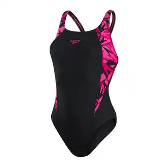 Plutosport Speedo hyper boom splice muscleback badpak dames aanbieding