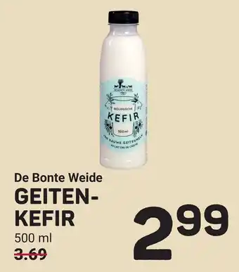 Ekoplaza De Bonte Weide GEITEN-KEFIR 500 ml aanbieding