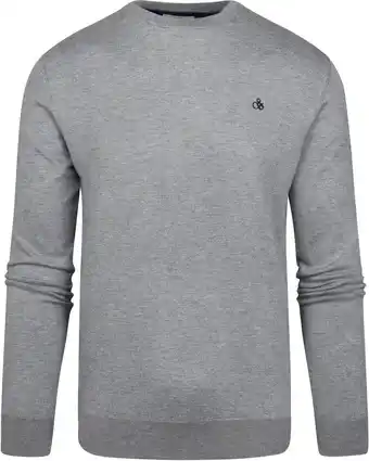 Suitable Scotch and soda pullover grijs melange aanbieding