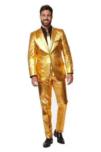 Suitable Opposuits groovy gold kostuum aanbieding