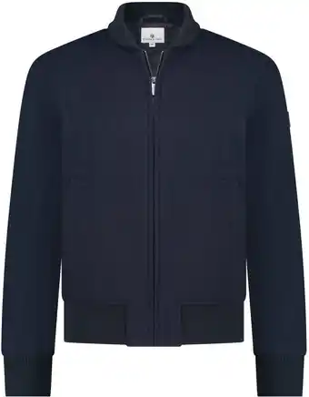 Suitable State of art jas bomber wol navy aanbieding