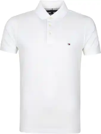 Suitable Tommy hilfiger 1985 poloshirt wit aanbieding