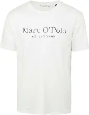 Suitable Marc o'polo t-shirt logo wit aanbieding