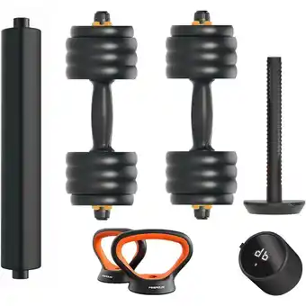 Decathlon Kit met aangesloten gewichten v2 40kg xiaomi fed + sensor aanbieding