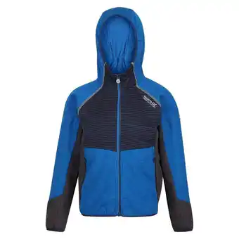 Decathlon Kinder/kinder prenton lichtgewicht fleecejack (hemelduikerblauw/admiraalblauw) aanbieding