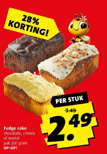 Boni Fudge cake aanbieding