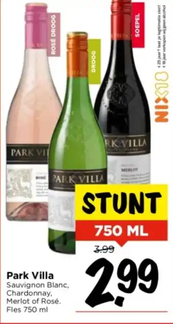 Vomar Voordeelmarkt Park Villa 750ml aanbieding