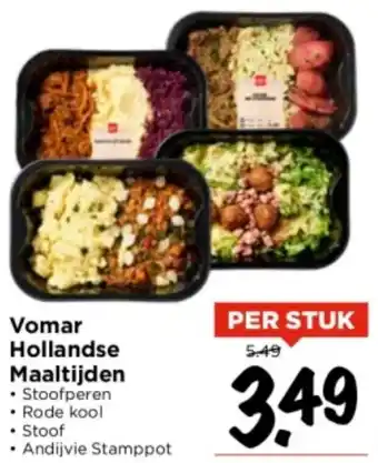 Vomar Voordeelmarkt Vomar Hollandse Maaltijden aanbieding