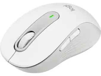 MediaMarkt Logitech m650 draadloze muis wit aanbieding