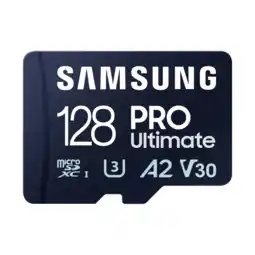 MediaMarkt Samsung samsung pro ultimate met kaartlezer – sd kaart 128 gb 200 & 130 mb/s geheugenkaart camera aanbieding