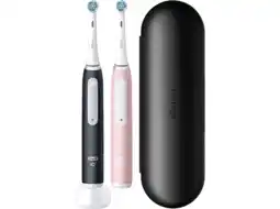 MediaMarkt Oral b oral-b io 3 elektrische tandenborstel zwart en roze aanbieding