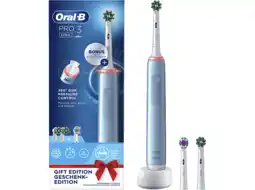 MediaMarkt Oral b oral-b pro 3700 blue + 2 refills aanbieding