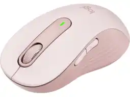 MediaMarkt Logitech m650 l draadloze muis roze aanbieding