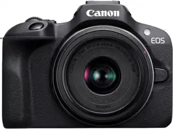 MediaMarkt Canon eos r100 + rf-s 18-45 is stm-kit aanbieding