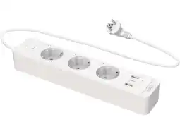 MediaMarkt Tapo p300 slimme wifi-powerstrip wit aanbieding