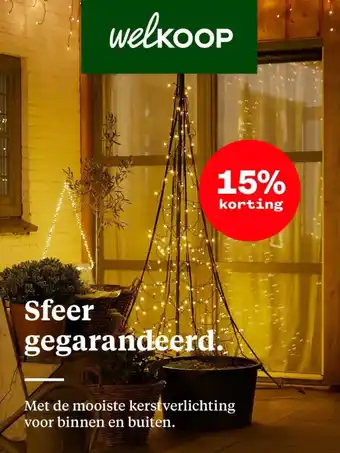 Welkoop Fairybell kerstbomen t/m 300 cm aanbieding