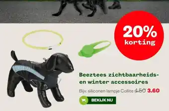 Welkoop Beeztees zichtbaarheids-en winter accessoires aanbieding