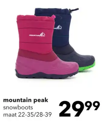 Scapino Mountain peak snowboots aanbieding
