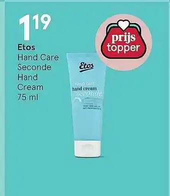 Etos Etos 75ml aanbieding