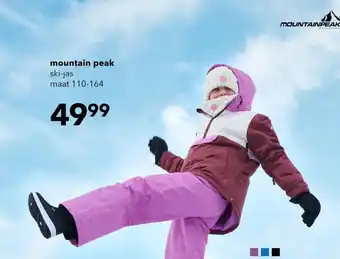 Scapino Mountain peak ski-jas maat 110-164 aanbieding