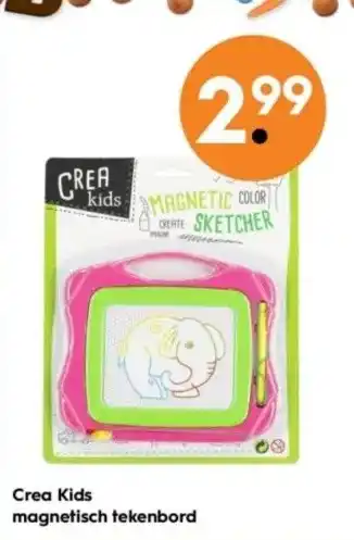 Blokker Crea kids magnetisch tekenbord aanbieding