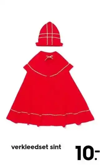 HEMA Verkleedset sint aanbieding