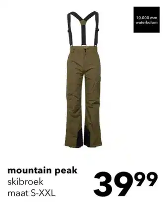 Scapino Mountain peak skibroek S-XXL aanbieding