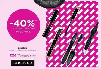 ICI Paris XL -40%* op alle lancôme mascara's aanbieding