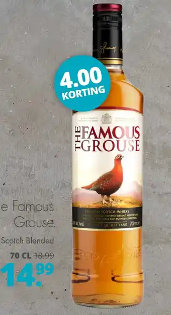 Mitra The famous grouse aanbieding