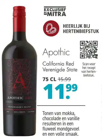 Mitra Apothic aanbieding