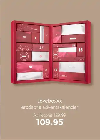 Wehkamp Loveboxxx erotische adventskalender aanbieding