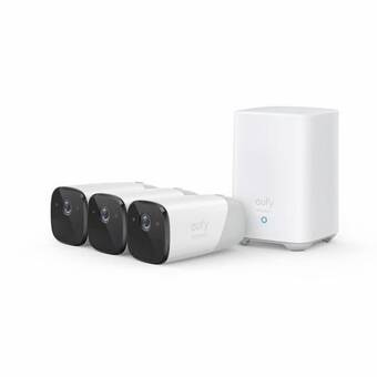 EP Eufy eufycam 2 pro 3 stuks met homebase aanbieding