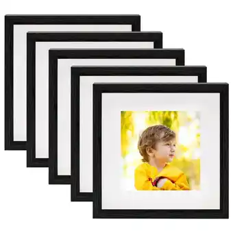 fonQ Vidaxl fotolijst zwart 23 x 23 cm aanbieding