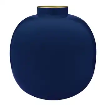 fonQ Pip studio metal vaas h 32 cm - blauw aanbieding