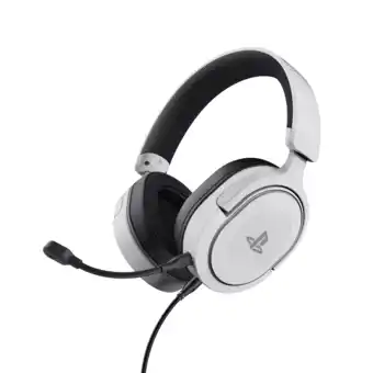 MediaMarkt Trust gxt 498w forta gaming headset voor ps5 - wit aanbieding